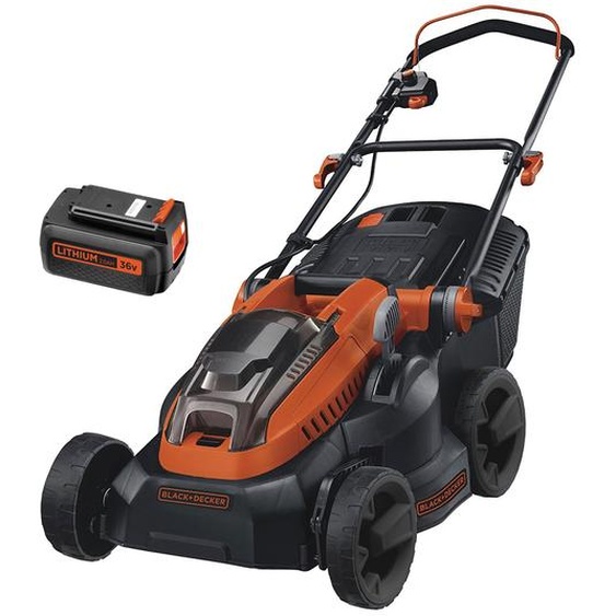 Black & Decker Akku-Rasenmäher, 36V 1x2,0Ah, 38cm