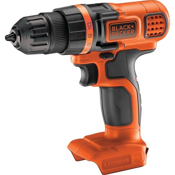 Black & Decker Akku-Bohrschrauber 18V, ohne Akku u. LG