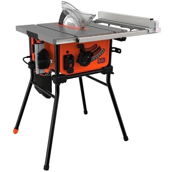 BLACK+DECKER Black & Decker BES720-QS, 4 800 tr/min, 8,5 cm, sur pied, noir, orange, acier inoxydable, 1 800 W, 25,4 cm