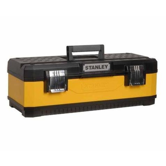 Black & Decker Boîte à outils 66.2x29.3x22.2cm métal-plastique Porte plus de 3 / 4 longueur de boîte Stanley - 1-95-614