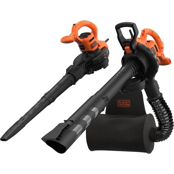 Black & Decker Elektro-Laubsauger, 2900W, 3in1