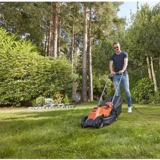 Black&Decker Elektro-Rasenmäher,1200W,32cm BEMW451