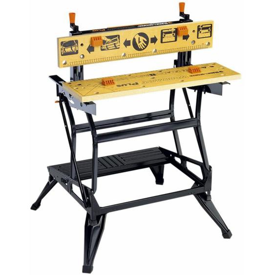 Black&decker - black+decker Etabli-Etau Pliable Grand Format - WM825-XJ - Plan De Travail 740 x 541 mm - 2 Hauteurs