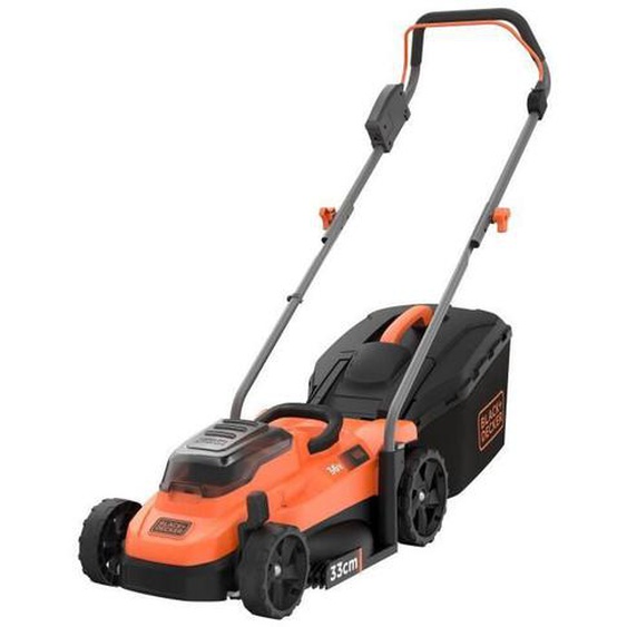 BLACK+DECKER Tondeuse Sans Fil 33 cm - Lithium 36V - 1 Batterie 2,5Ah - BCMW3336L1-QW