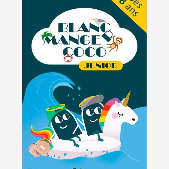 Blanc manger coco junior : la maîtresse en maillot de bain BLACK ROCK GAMES multicolore