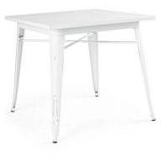 Blanc Table 80 cm MUNDI  - Céramique - 0