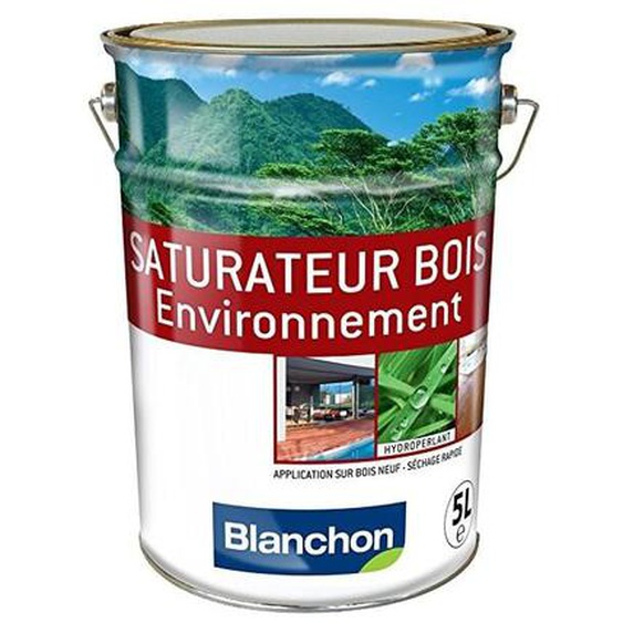 Blanchon - Saturateur Bois Environnement Conditionnement: 5 Litres - Teinte: Naturel
