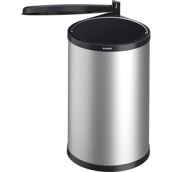 Blanco Poubelle pivotante encastrable Singolo XL - Poubelle suspendue pour KB 400mm avec récipient de 20 litres & couvercle, plastique