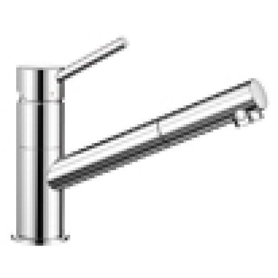 Blanco Robinet de cuisine extractible Kano-S avec flexible extractible résistant à la pression - Robinetterie, chromée