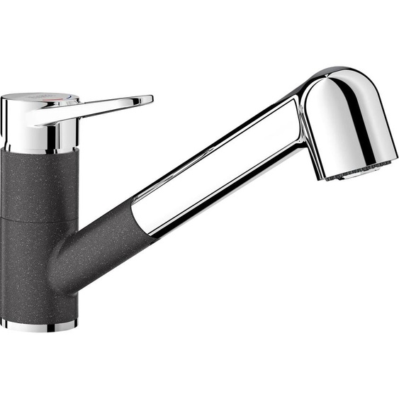 Blanco Wega S - Mélangeur dévier avec douchette extractible, anthracite/chrome 526420