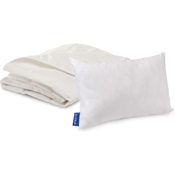 Bleu Calin Pack Bio Bébé Couette 75x120cm + Oreiller 40x60cm