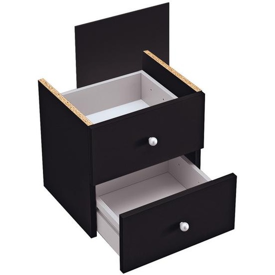 Bloc tiroirs Multicases - Noir (Lot de 2)