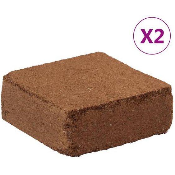 Blocs de noix de coco 2 pcs 5 kg chacun 10 kg au total