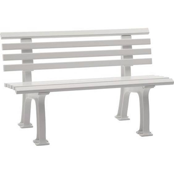 Banc Sylt L1500xl540xH740mm 3 places Ku.blanc BLOME
