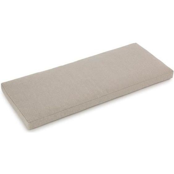 Coussin de jardin - BLUMFELDT - Pozzilli CU - 99 x 6,5 x 41 cm - Housse polyester hydrofuge - Beige