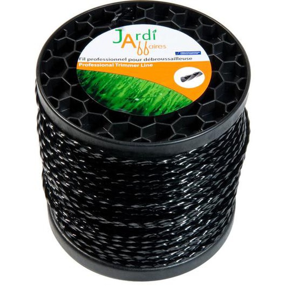 Jardiaffaires - Bobine de fil professionnel Torsade pour débroussailleuse 3mm x 160 mètres