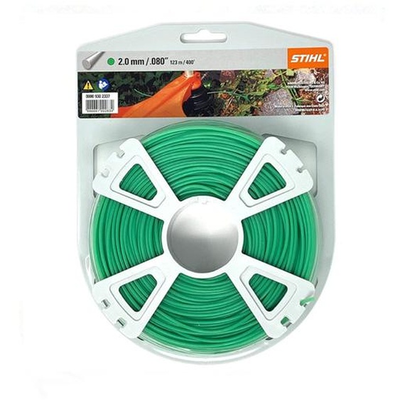 Bobine de fil rond diamètre 2 mm longueur 119 m - vert STIHL 0000-930-2337