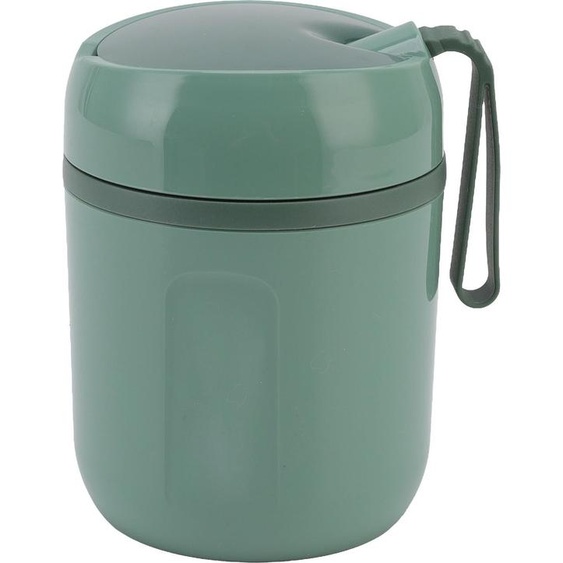 Bocal isolant double couche 480ml en acier inoxydable 304 pour le bureau, lécole, le voyage et le camping Vert