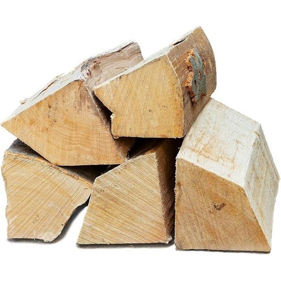 Bois de chauffage, bûches de hêtre, bois pour poêle, cheminée, foyer, bois de chauffage, bûches, 90 kg, 25 cm, séché, bois de hêtre, bois de cheminée avec écorce, pour poêle à bois, pour barbecue