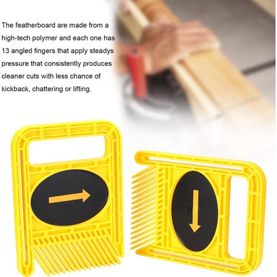Bois double ressort Loc Board Set mitre jauge Slot T Track bois scie table clôture DIY sécurité outils
