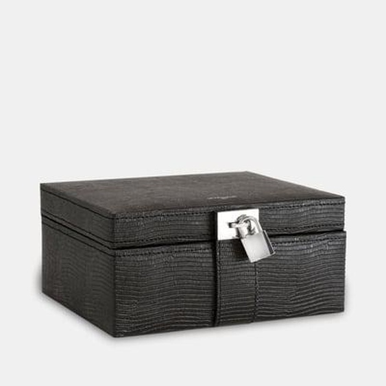 Boite à bijoux moyen modèle en cuir