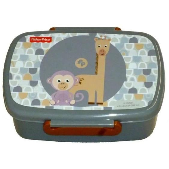 Boîte À Goûter Pvc Fisher-price Girafe Et Singe 17 Cm – Fisher-price Rose Foncé