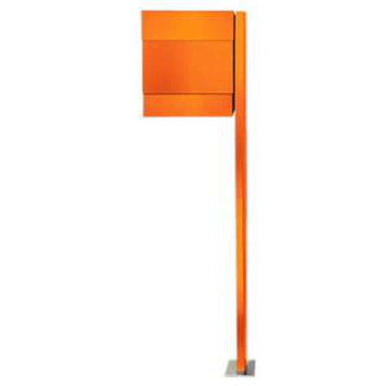 Boîte à lettres sur pied Letterman 5 - orange