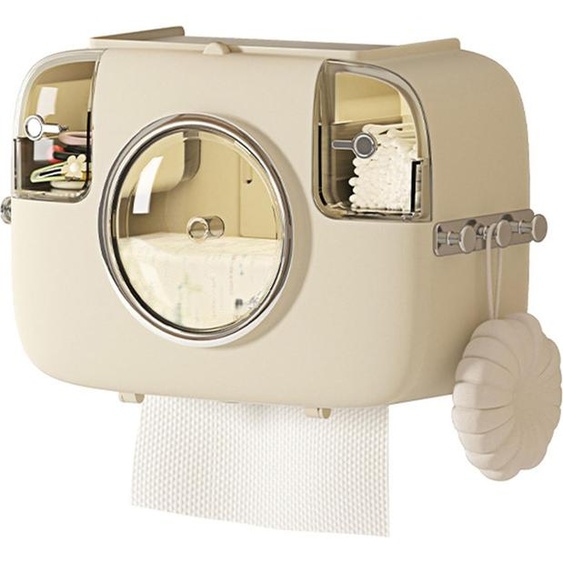 Boîte à mouchoirs en plastique étanche pour la salle de bain, la cuisine, le bureau et la maison