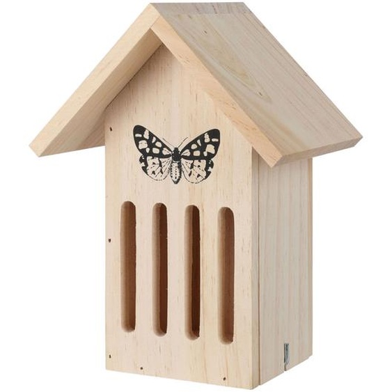 Armoire à papillons en bois