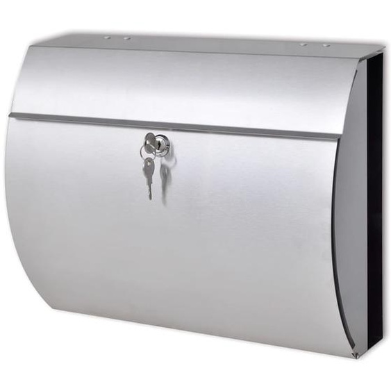 Boîte aux lettres en acier inoxydable