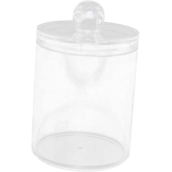 Boîte boîte de coton cosmétique distributeur de stockage de coton-tige caisse rangement caisse de rangement pot