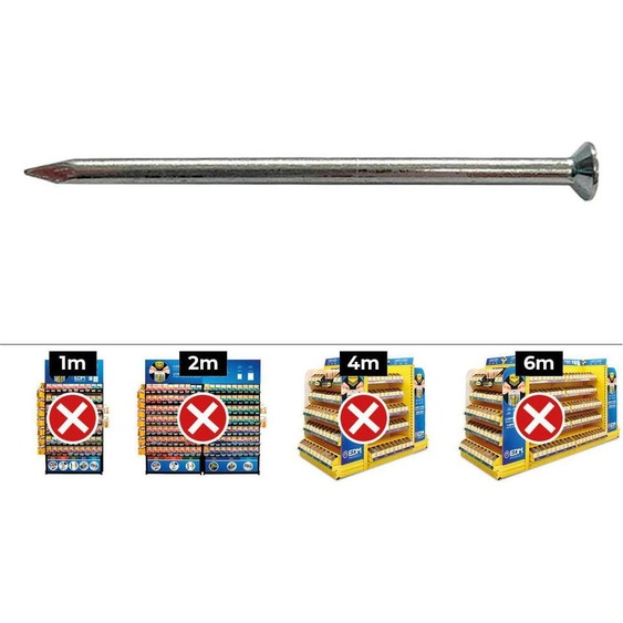 Boite De 500 Cp 2.5x40 Din / Ref Cpq Acier Zingue 92540cpq Celo