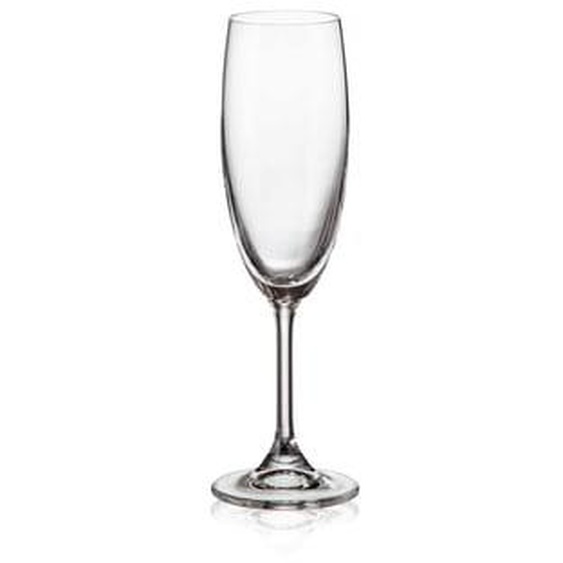 Boite de 6 flutes oslo 20cl en cristallin