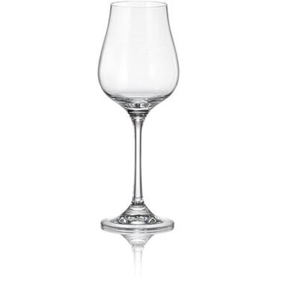 Boite de 6 verres a pied neo 25cl en cristallin
