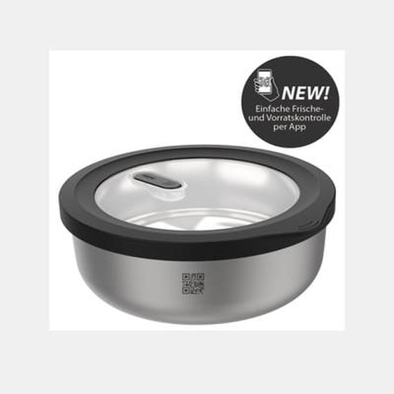 Boîte de conservation fraîcheur PROVIDO, circulaire, 2.000 ml (Contrôle de la fraîcheur et des stocks via application)
