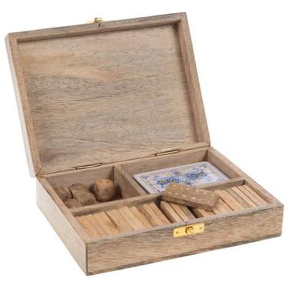 Boite de jeux en bois