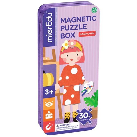 Boïte De Puzzle Magnétique - Artiste Multicolor