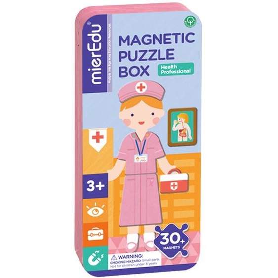 Boîte De Puzzle Magnétique - Médecin Multicolor