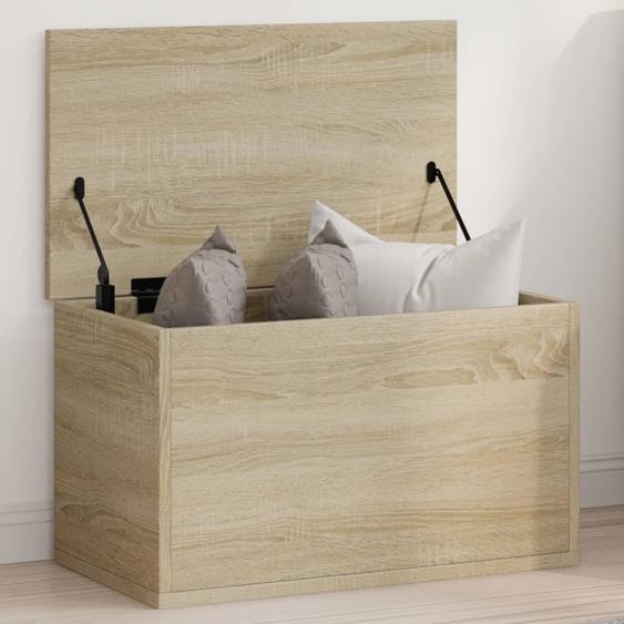 Boîte de rangement chêne sonoma 60x35x35 cm bois dingénierie
