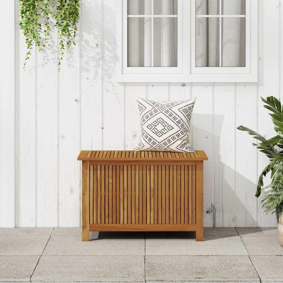 Boîte de rangement de jardin 90x50x58 cm bois dacacia massif Vidaxl