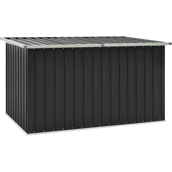 Boîte de rangement de jardin Anthracite 171x99x93 cm Vidaxl