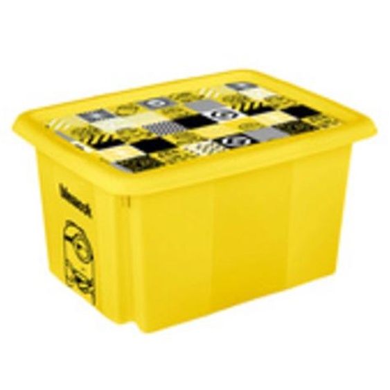 Boîte de rangement karolina minions mosaic, 24 L