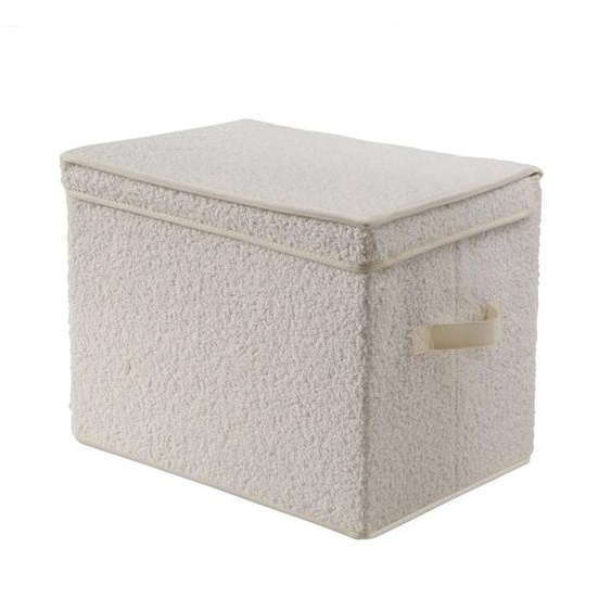 Boîte De Rangement Maille Bouclette -