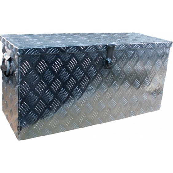 Boîte de rangement pour remorque en aluminium Boîte à outils en aluminium 840 x 310 x 400