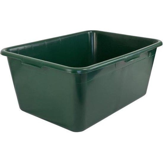 Boîte de transport en plastique Unyqoos® de 90 litres – adaptée au contact alimentaire, empilable et robuste, dimensions approximatives : 80,5 x 56,5 x 31,5 cm, pour le stockage et le transport de denrées alimentaires (usage professionnel et domestique)