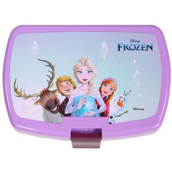 Boite Déjeuner Et Gourde En Plastique 380ml La Reine Des Neiges Violet