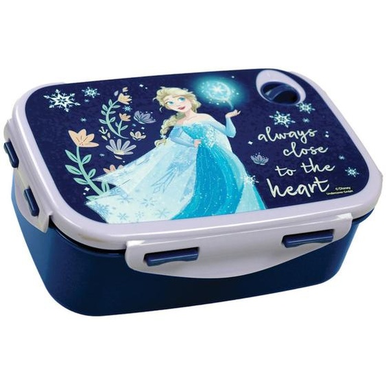 Boite Gouter La Reine Des Neiges Always Close Pvc 17 Cm Bleu