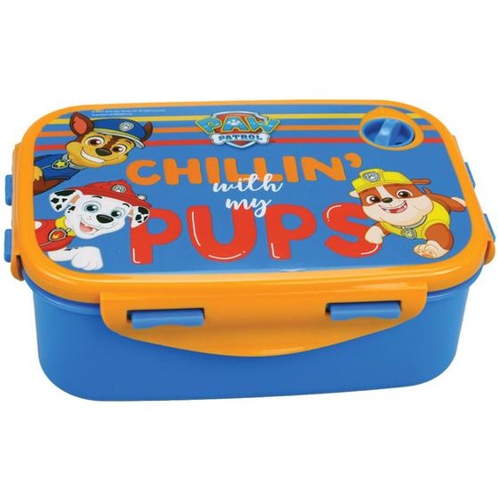 Boite Gouter Pat Patrouille Chillin Avec Mon Chiot 17 Cm Pvc Bleu