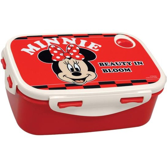 Boîte Repas Enfant En Pvc Minnie Mouse – Beauty In Bloom 17 Cm Minnie Mouse Blanc / Noir / Blanc