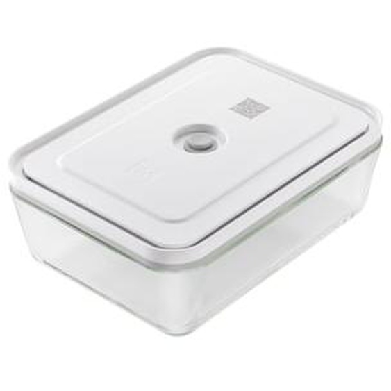 Boîte sous vide réfrigérateur verre rectangulaire